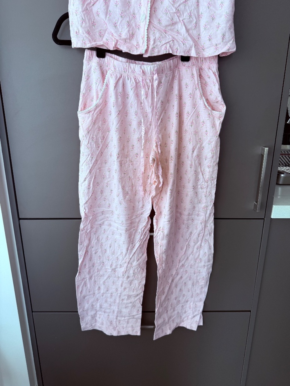 Carole Hochman Pink Pajama Set Women’s Size S 2 Piece Sleepwear 100% cotton - Picture 5 of 9